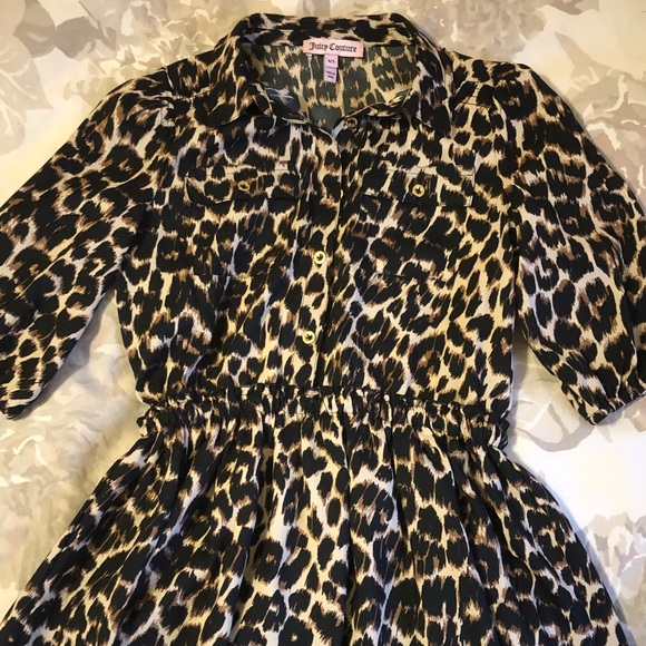 girls leopard dress
